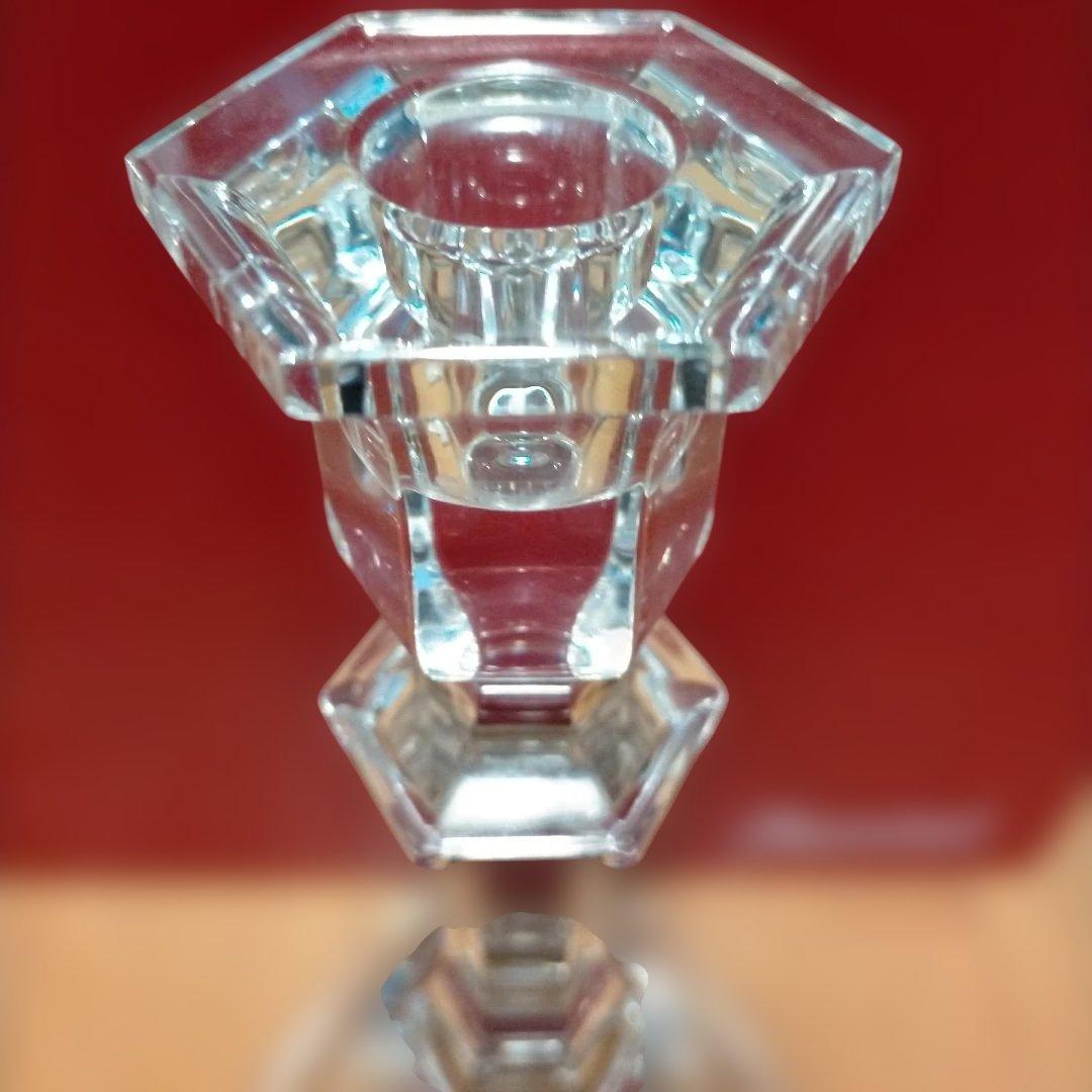 美品 Baccaratバカラ キャンドルスタンド アルクール