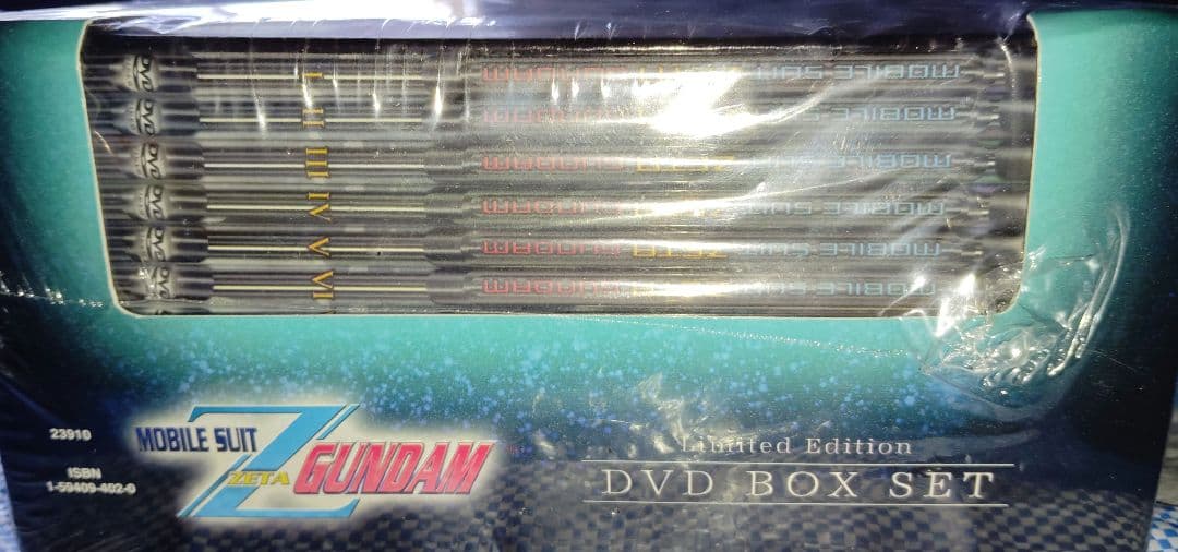 機動戦士ZガンダムDVDBOXセットの北米バージョン