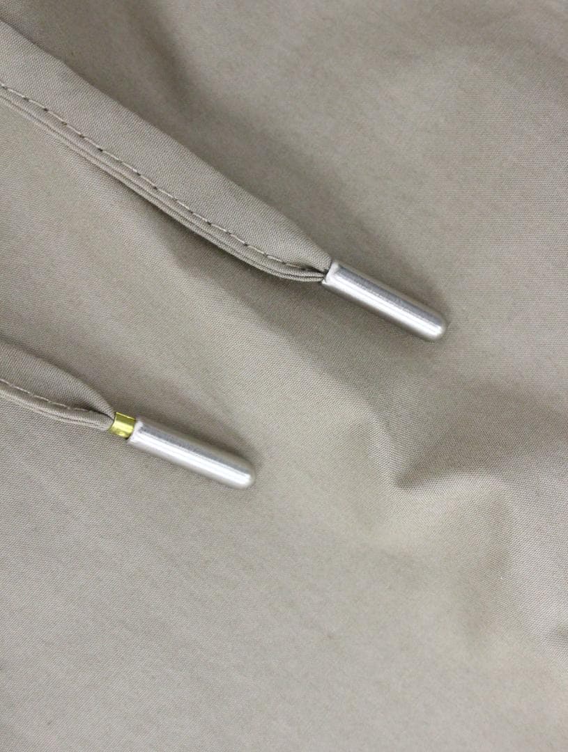 ◇良品 HERMES ベージュ センタープレスパンツ メンズ コットン