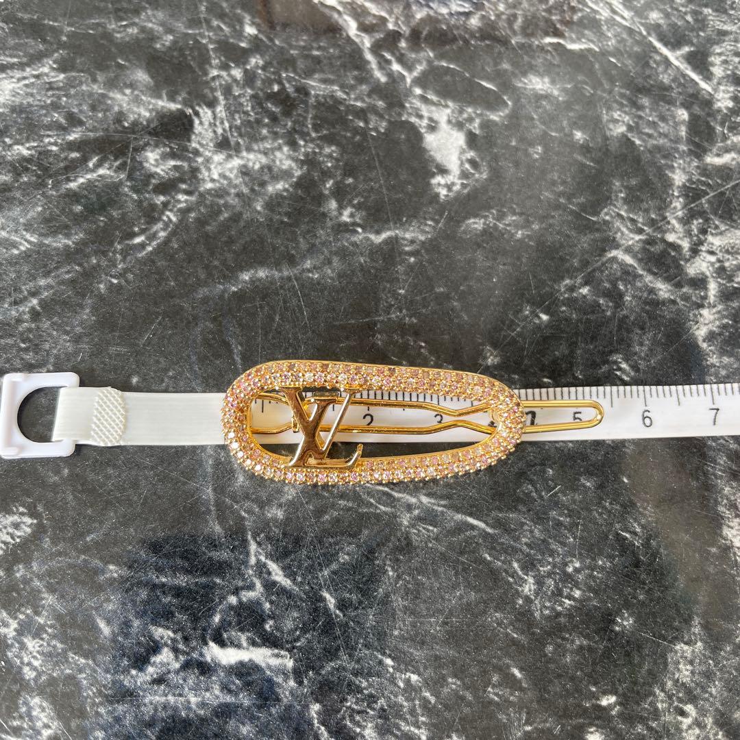 Louis Vuitton ヴィトン バレッタ マイ LV チェーン ヘアピン