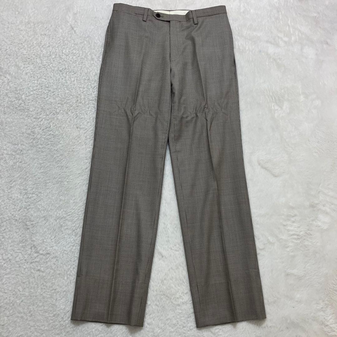 美品✨ユナイテッドアローズ 千鳥柄 ウール100% スーツセットアップ 46 M