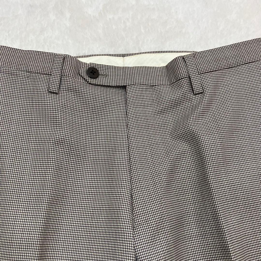 美品✨ユナイテッドアローズ 千鳥柄 ウール100% スーツセットアップ 46 M