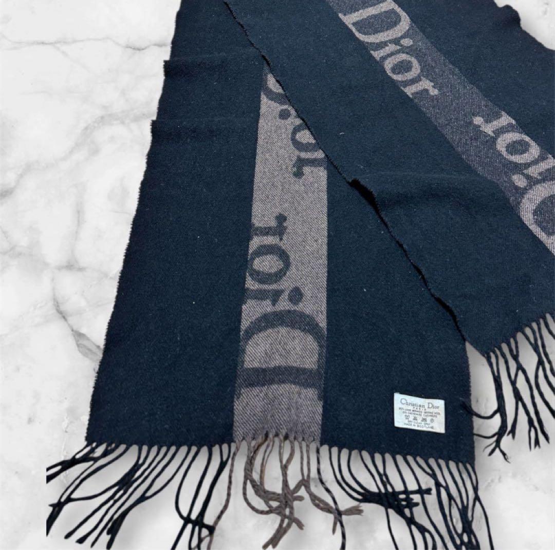 Dior カシミヤマフラー