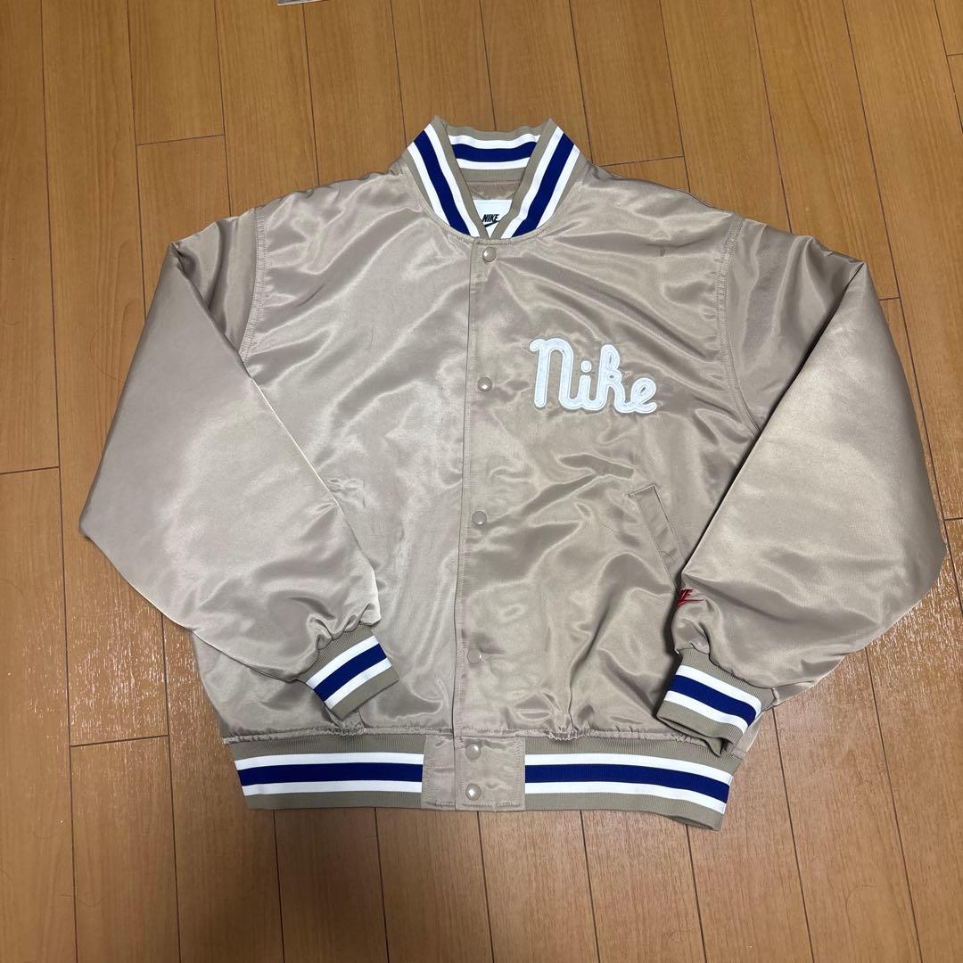 NIKE Dugout Satin Jacket ダグアウト スタジャン XXL