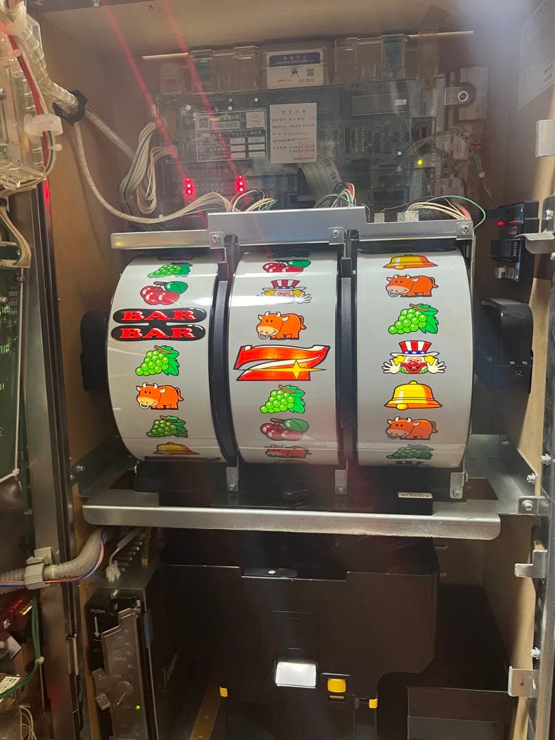 ミラクルジャグラー 初代 パチスロ　不要機付 5号機 北電子