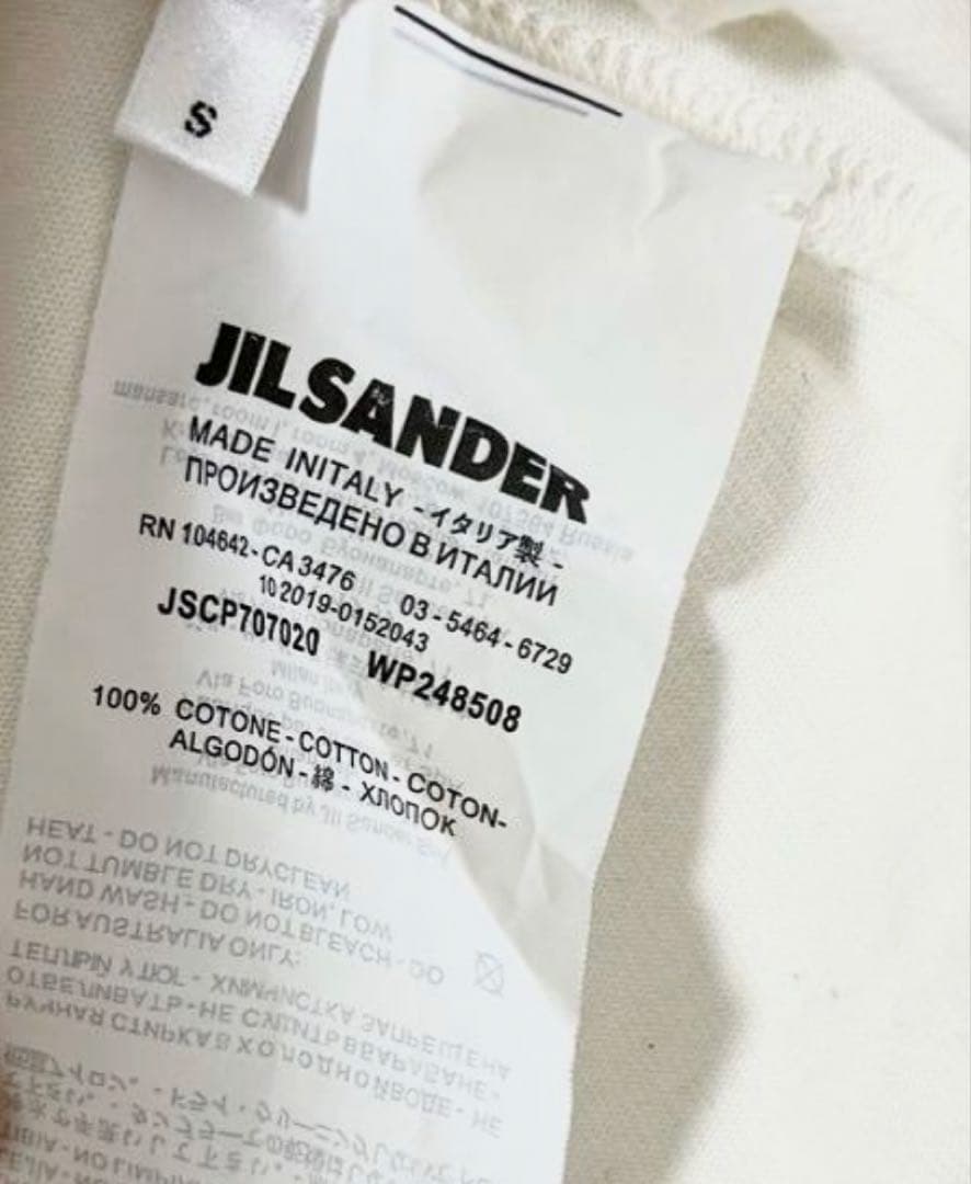 JIL SANDER　オーバーサイズTシャツ　Sサイズ表記