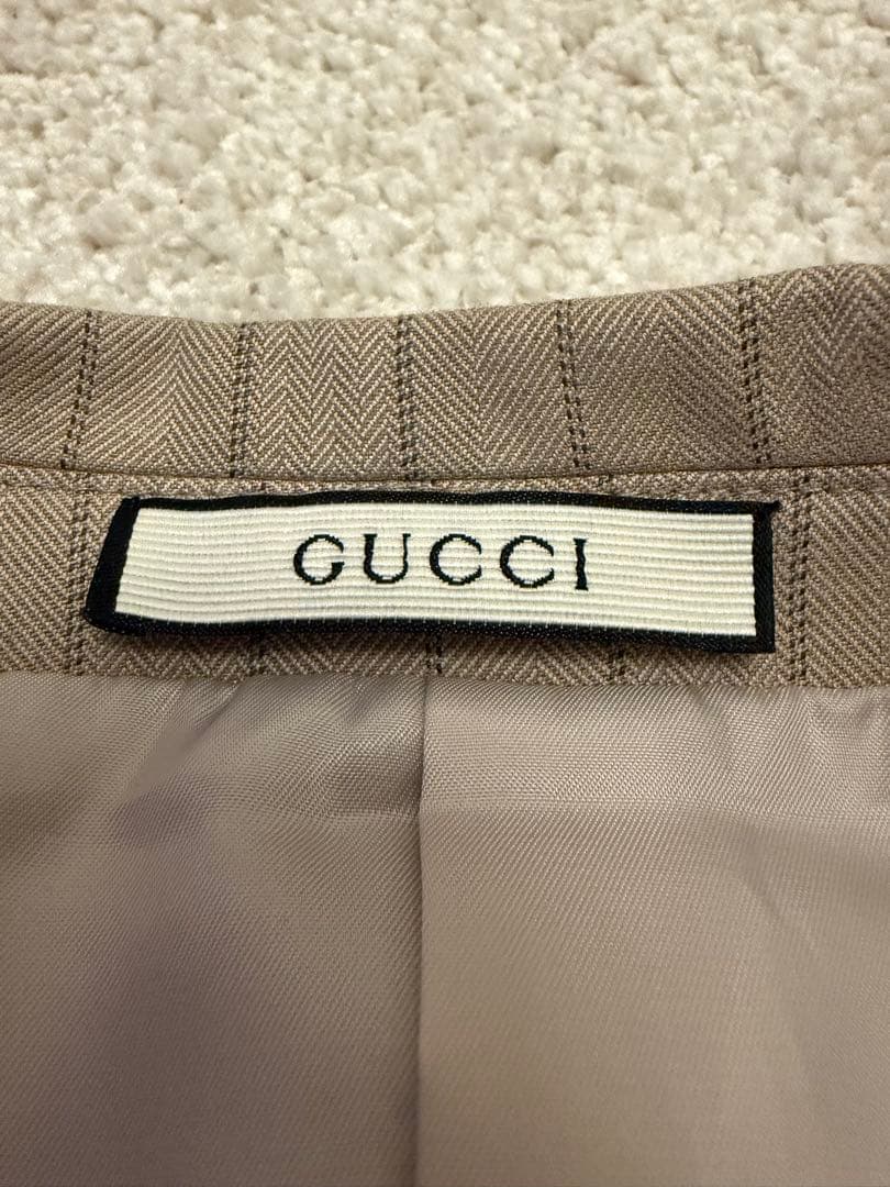 GUCCI ストライプスーツ サイズ56