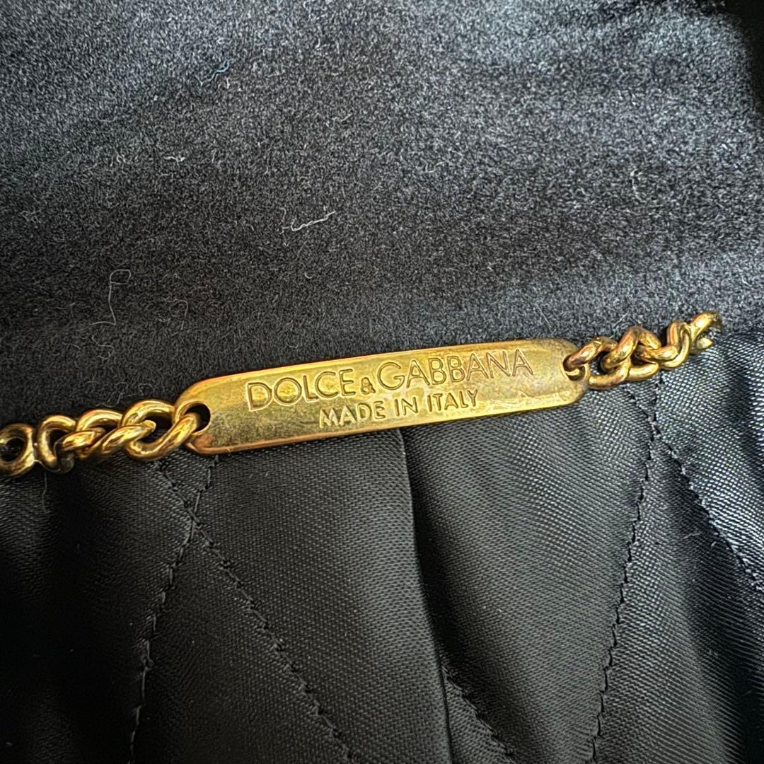 美品【Dolce&Gabbana】カシミア混/コート Pコート/ダブルブレスト