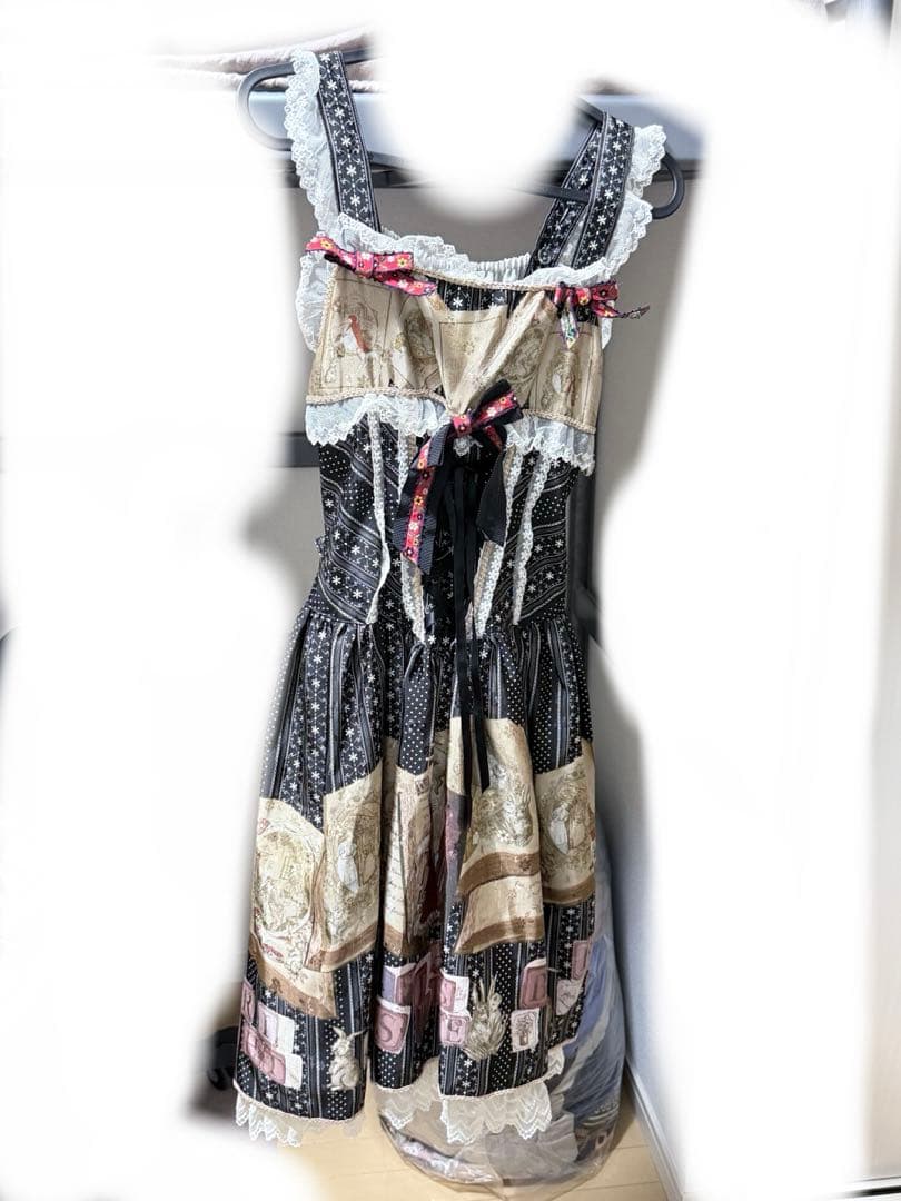 公*o様 ベイビーザスターズシャインブライト　赤ずきん柄 ジャンパースカート j