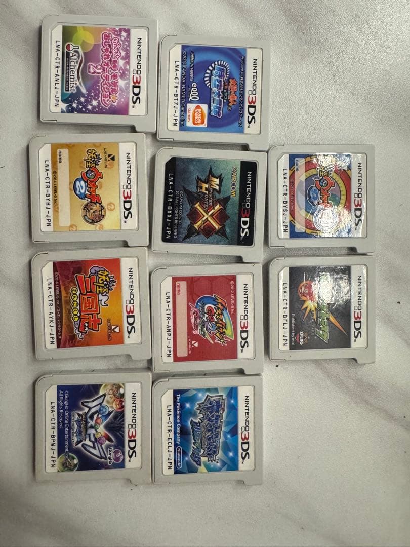 3DSソフトまとめ