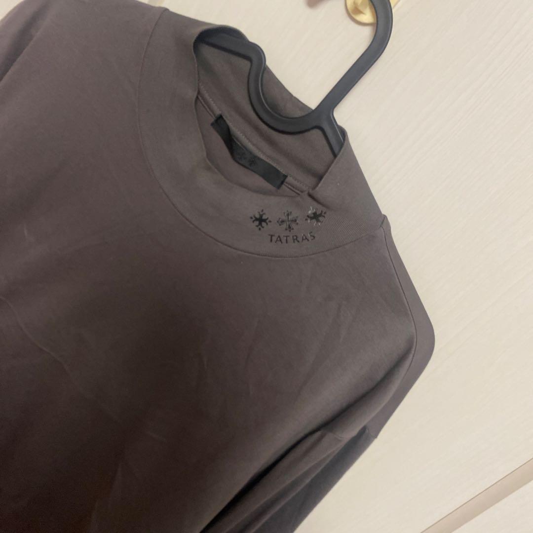 TATRAS タトラス モックネックロングスリーブTシャツ