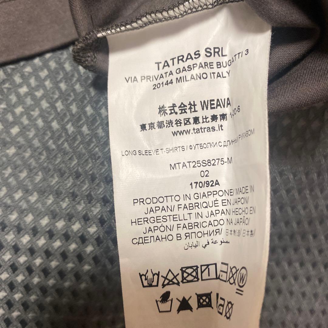 TATRAS タトラス モックネックロングスリーブTシャツ