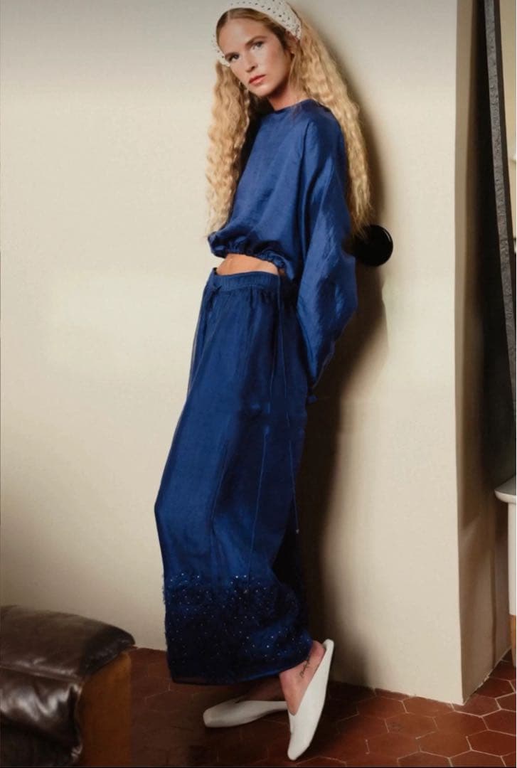 9／14日まで❗️ BUNON EmbroideryLayered Pants