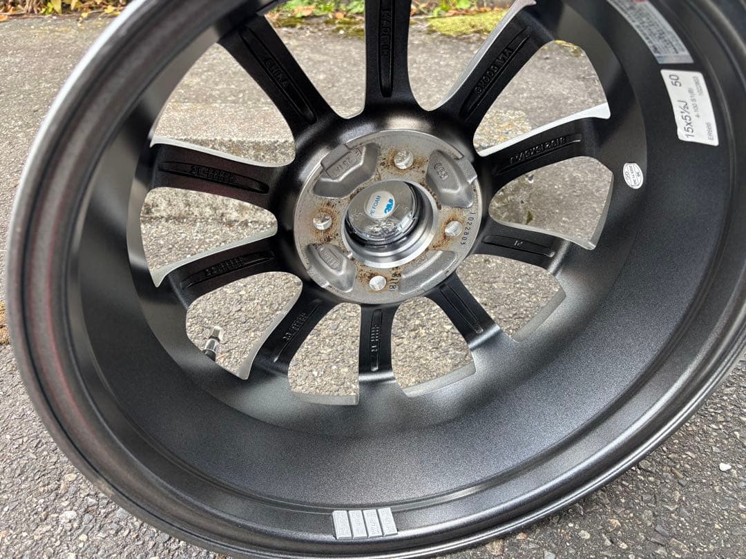 YOKOHAMA MILLOUS VX 15㌅ アルミホイール (引取り可能)