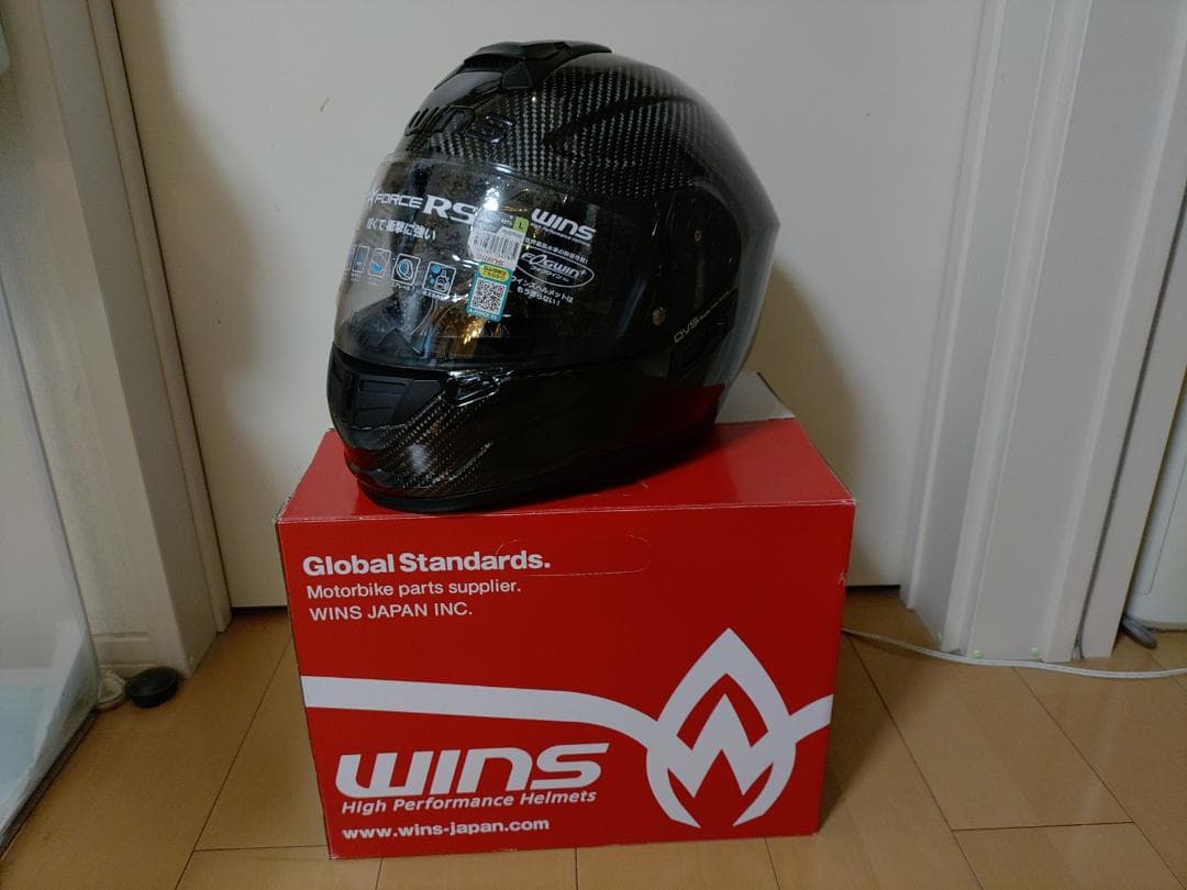 WINS A-FORCE RS TYPE-C フルフェイス Lサイズ カーボン