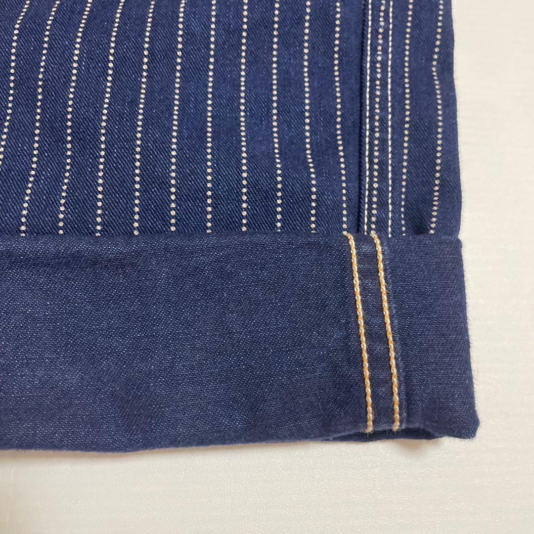 フリーホイーラーズ ロングショアマン ウォバッシュ ワークパンツ完売W36