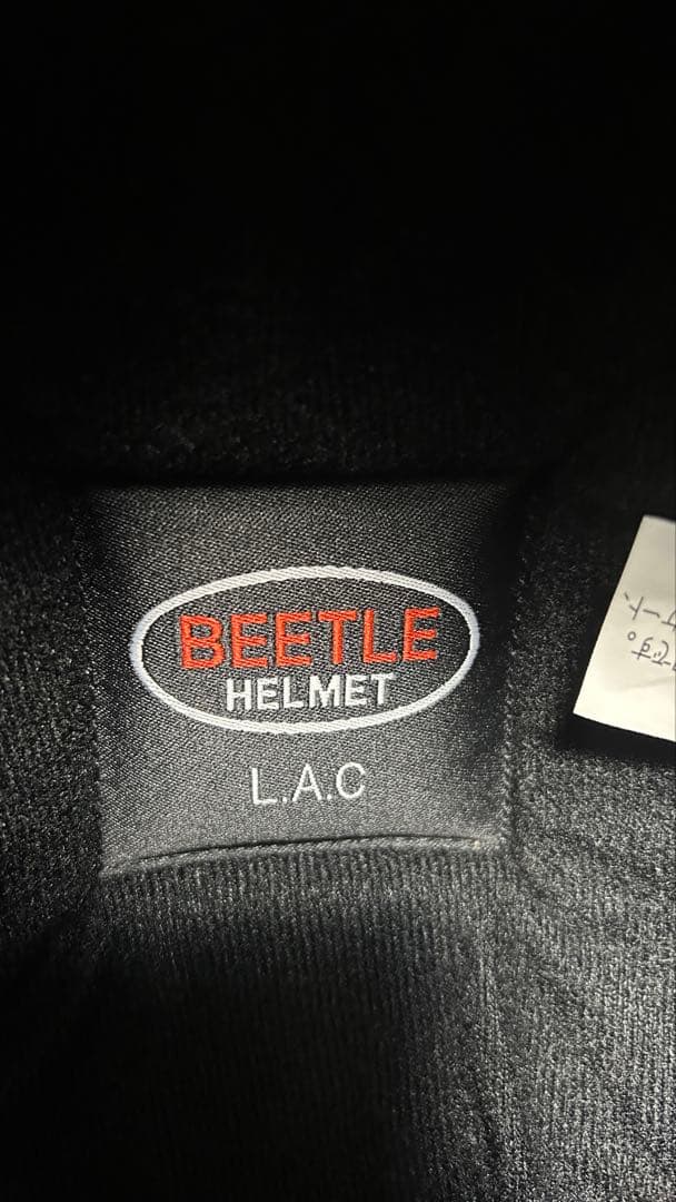 【室内試着】OCEAN BEETLE ヘルメット BELLカスタム アイボリー