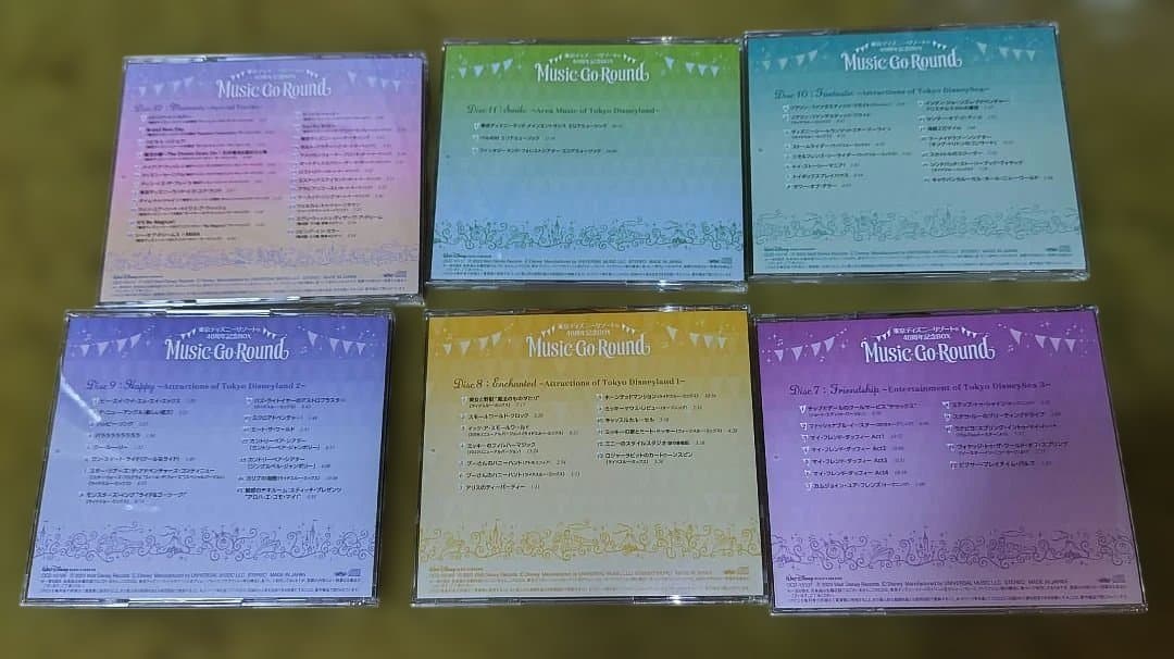 Music-Go-Round デラックス版 ディズニー 40周年 ユーキャン