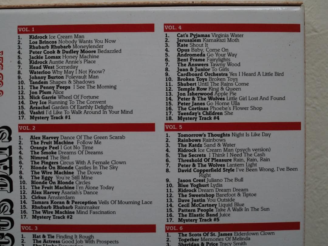 CIRCUS DAYS　イギリス　サイケポップ　紙ジャケCD６枚セット　ボックス