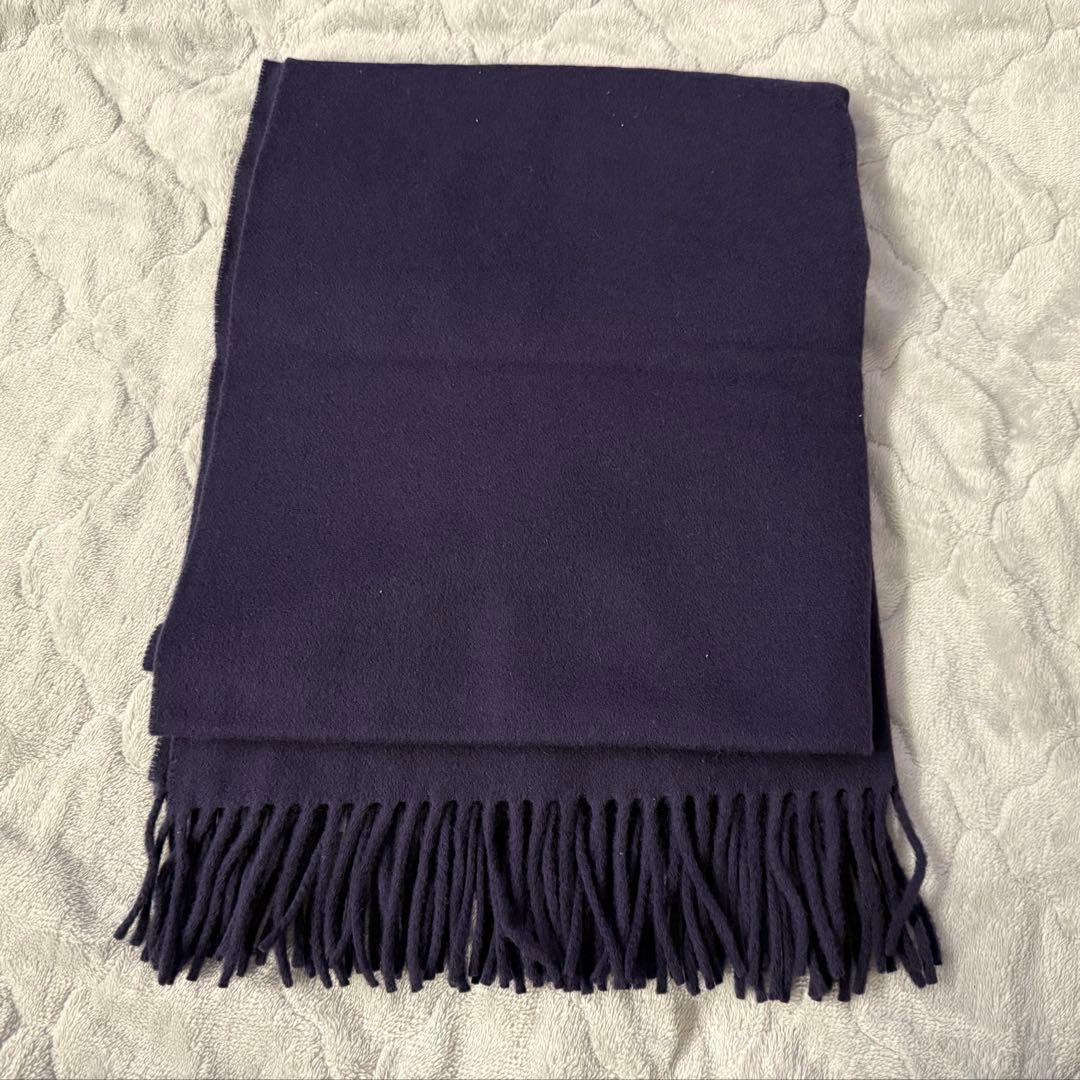 【ワンコ氏】Acne Studios マフラー ネイビー