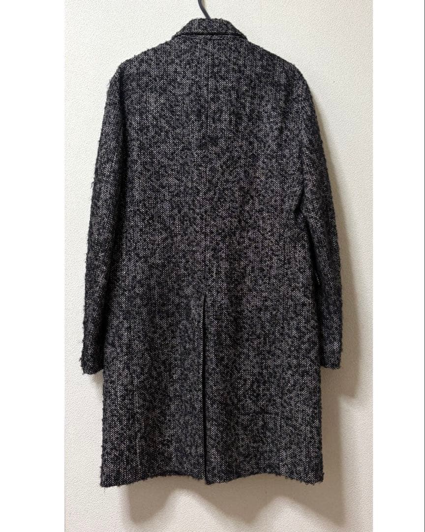 【試着のみ】DSQUARED2 メンズツイードコート　サイズ52