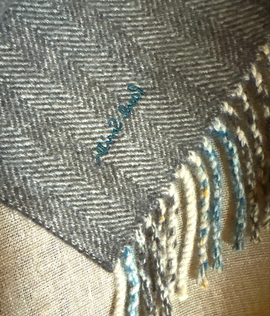 ポールスミスカシミヤ100% タータンチェック ダブルフェイス カシミヤマフラー