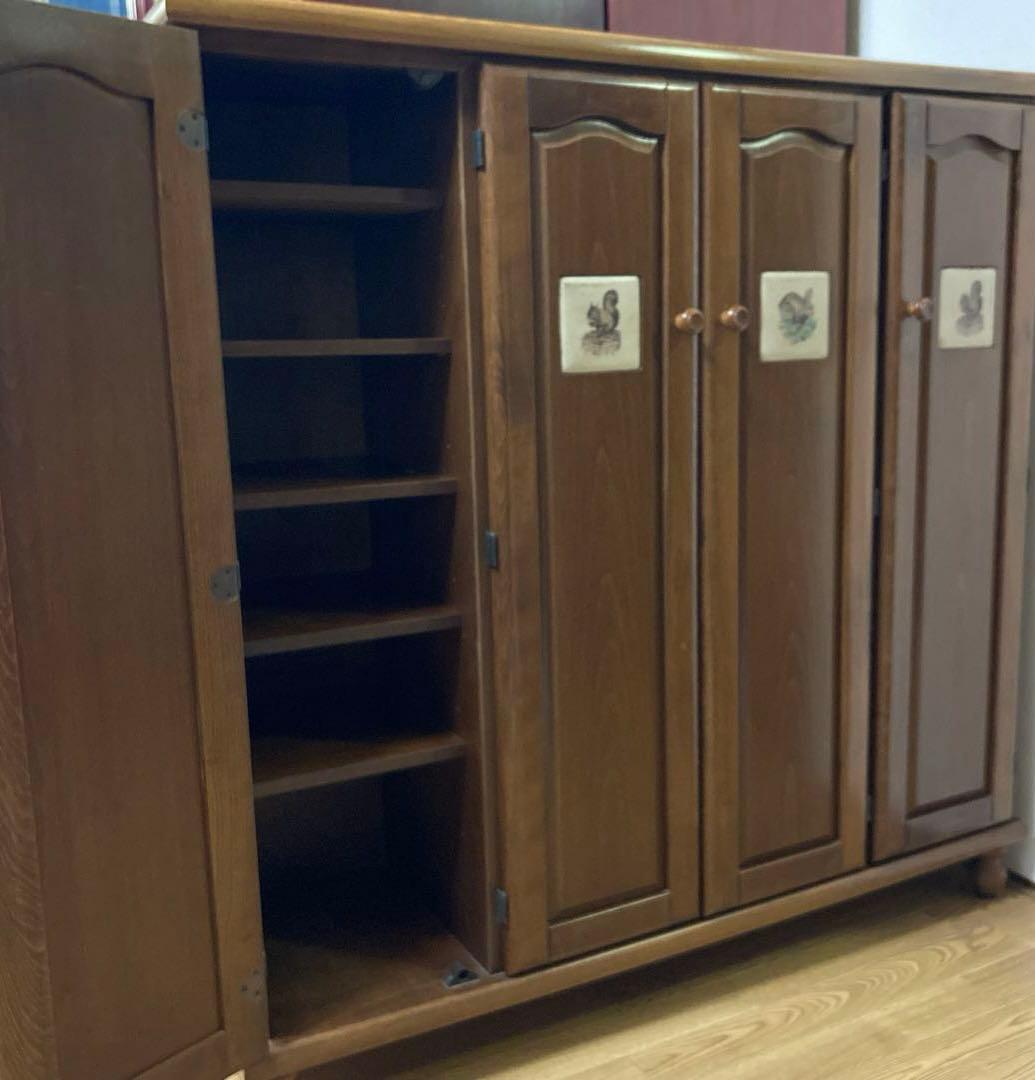 シューズボックス 下駄箱 木製家具