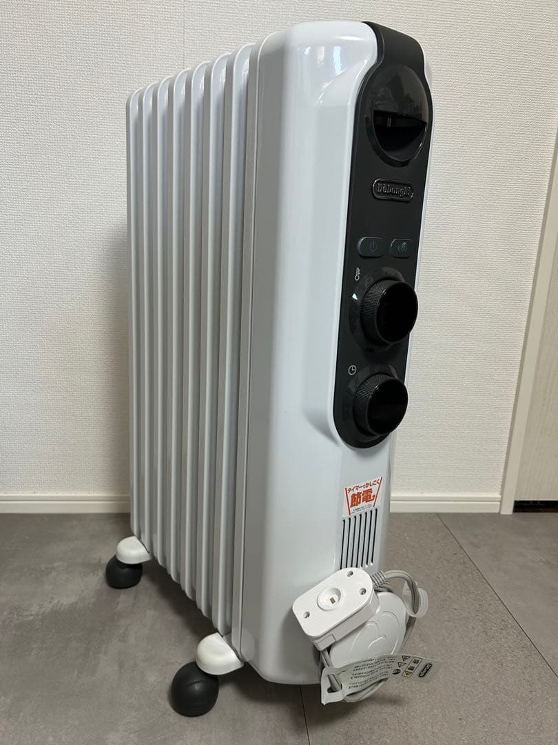 De'Longhi オイルヒーター ホワイト