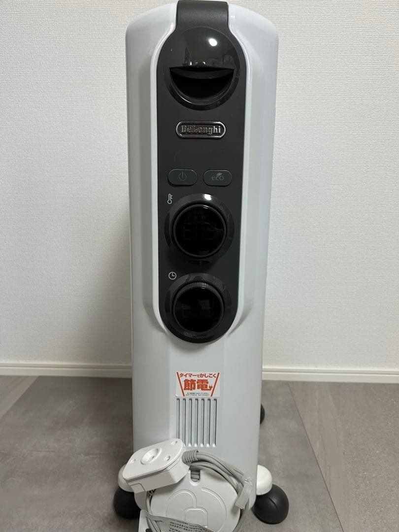De'Longhi オイルヒーター ホワイト