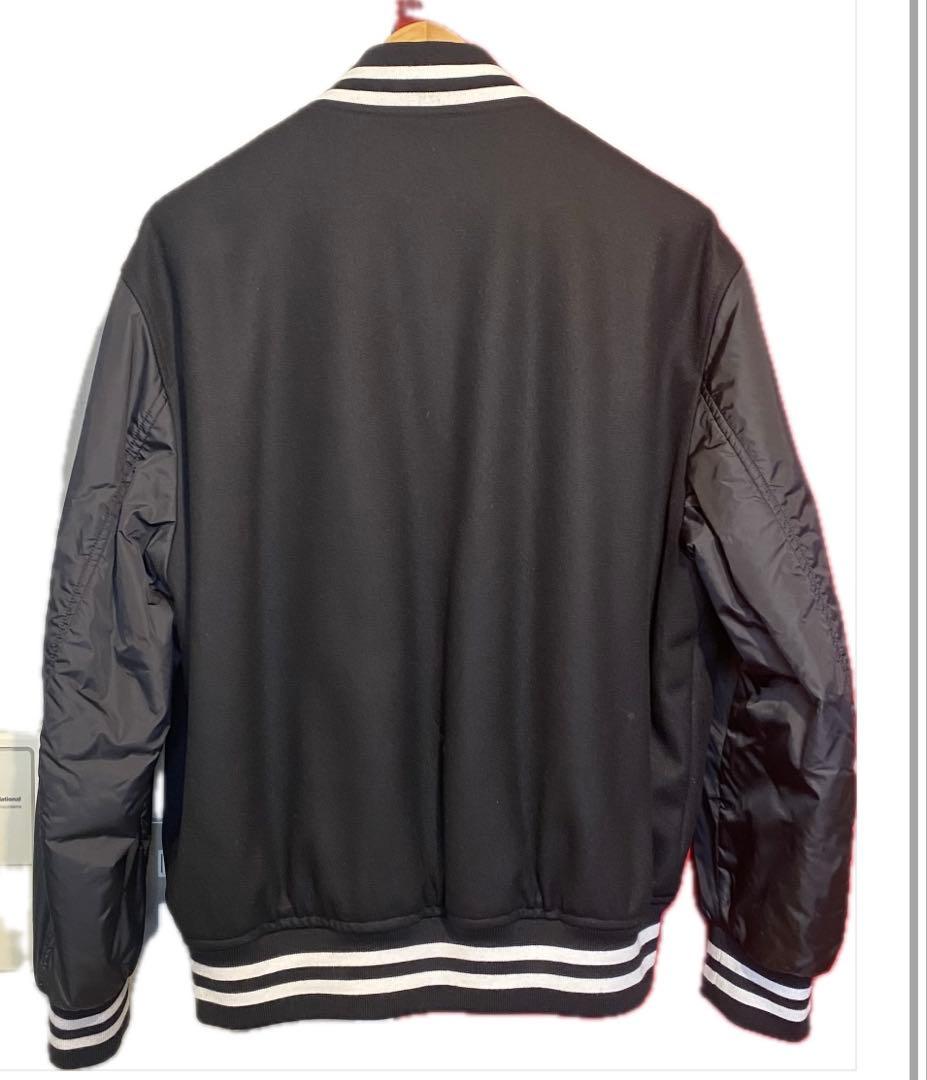 VERSACE ヴェルサーチ ブラック スタジャン ブルゾン 48 M L