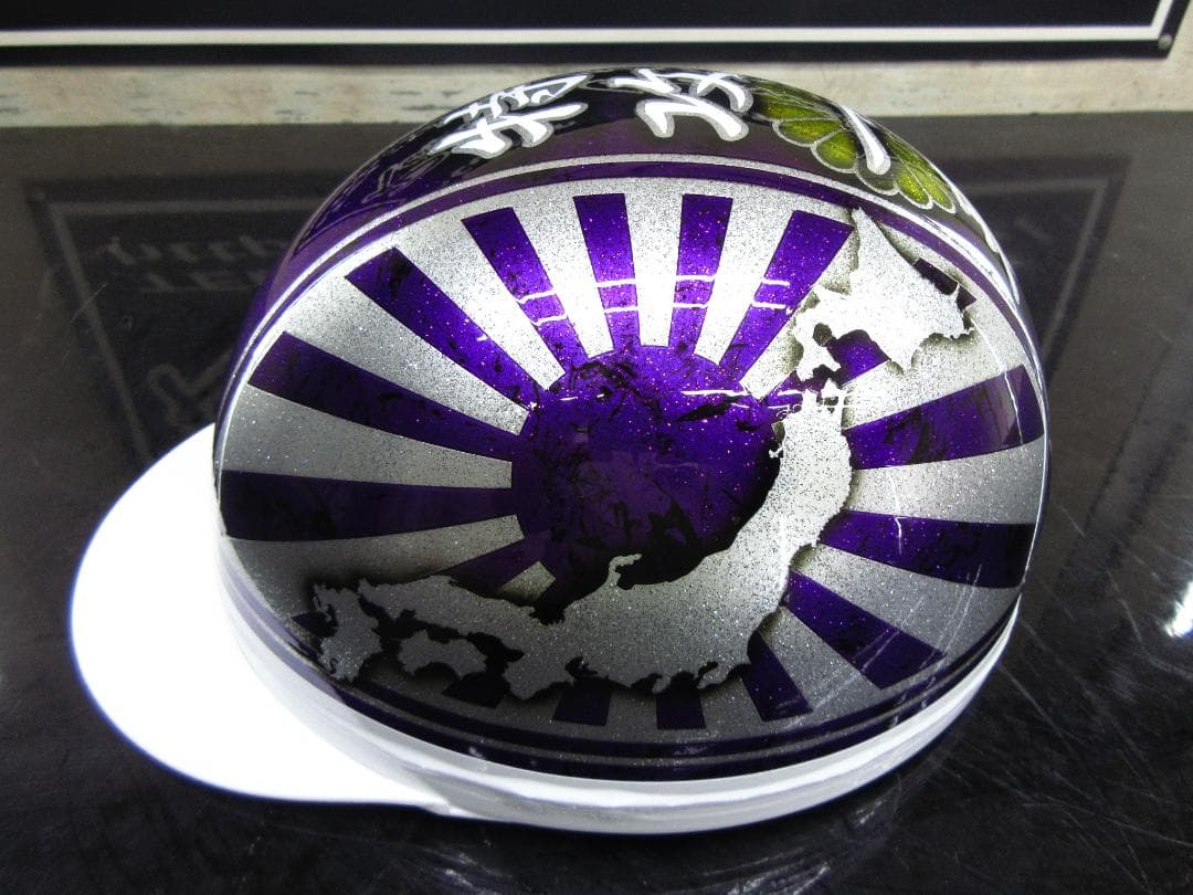 送料込！！カスタムコルク半　日章地図　ラメ最安値094