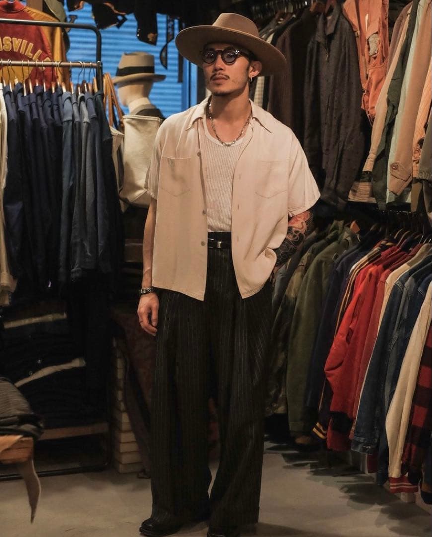 H.W. DOG WOOL FRONT-H BRIM 9.5 hat ハット