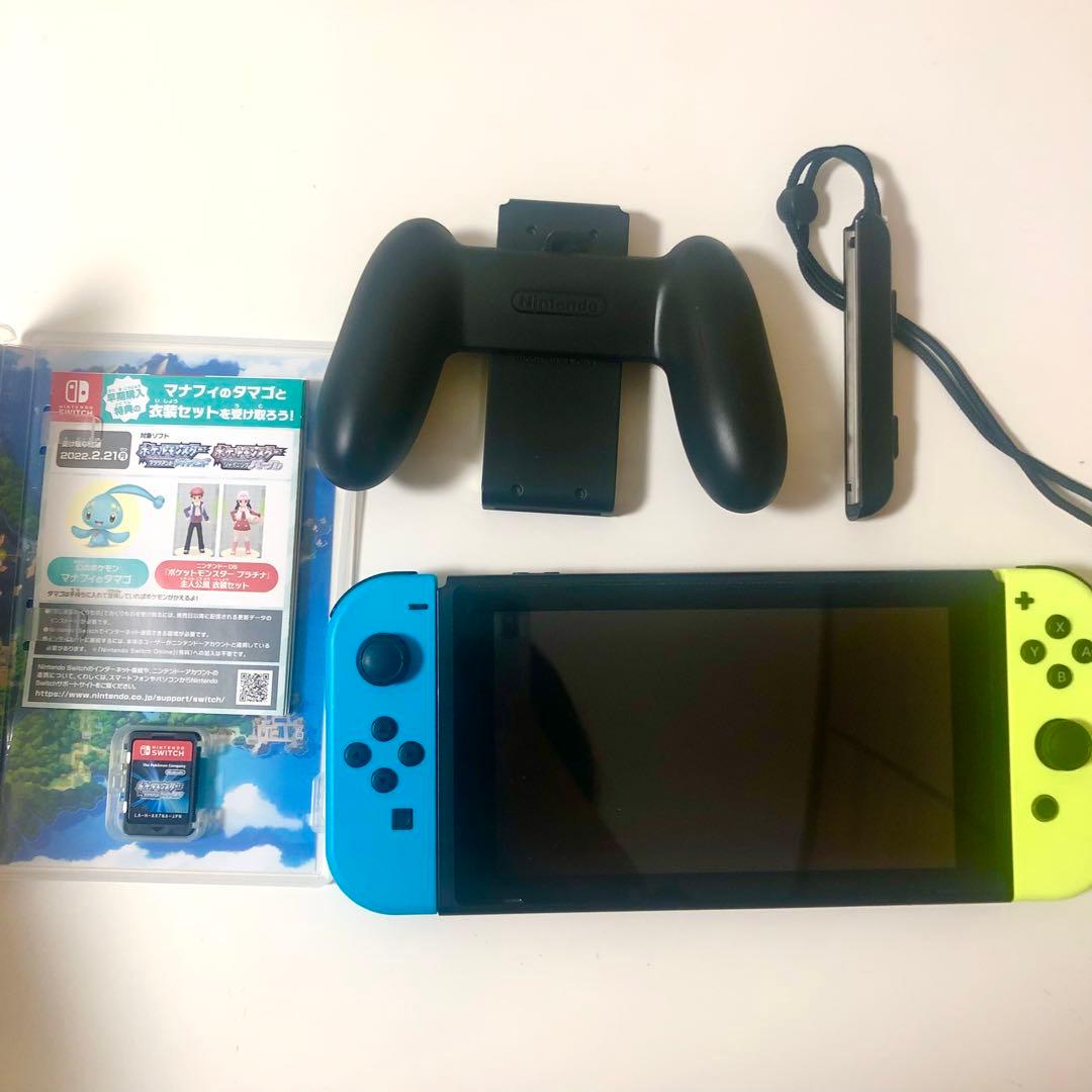 Nintendo Switch 本体+備品+ポケモンブリリアントダイヤモンド