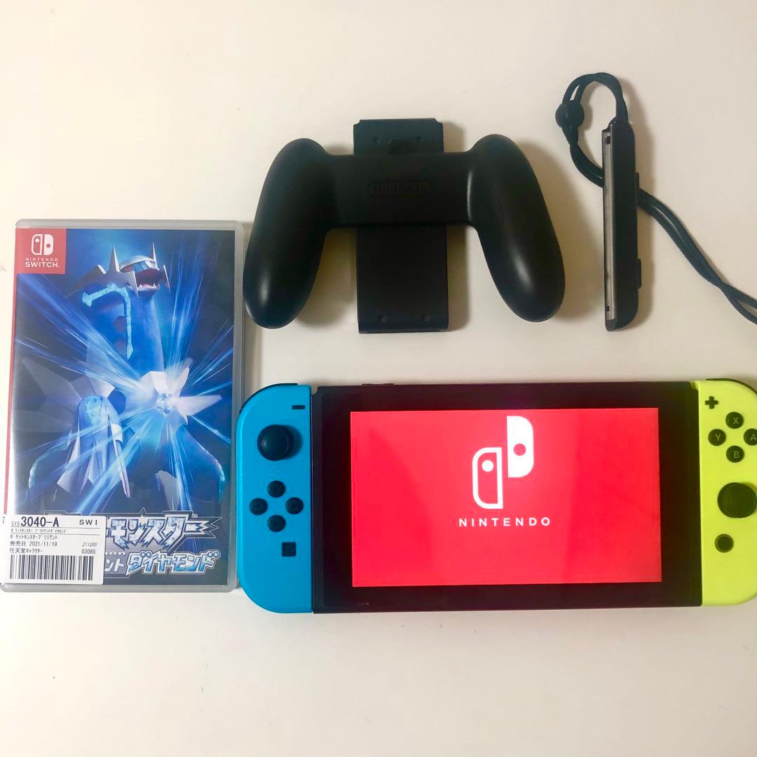 Nintendo Switch 本体+備品+ポケモンブリリアントダイヤモンド