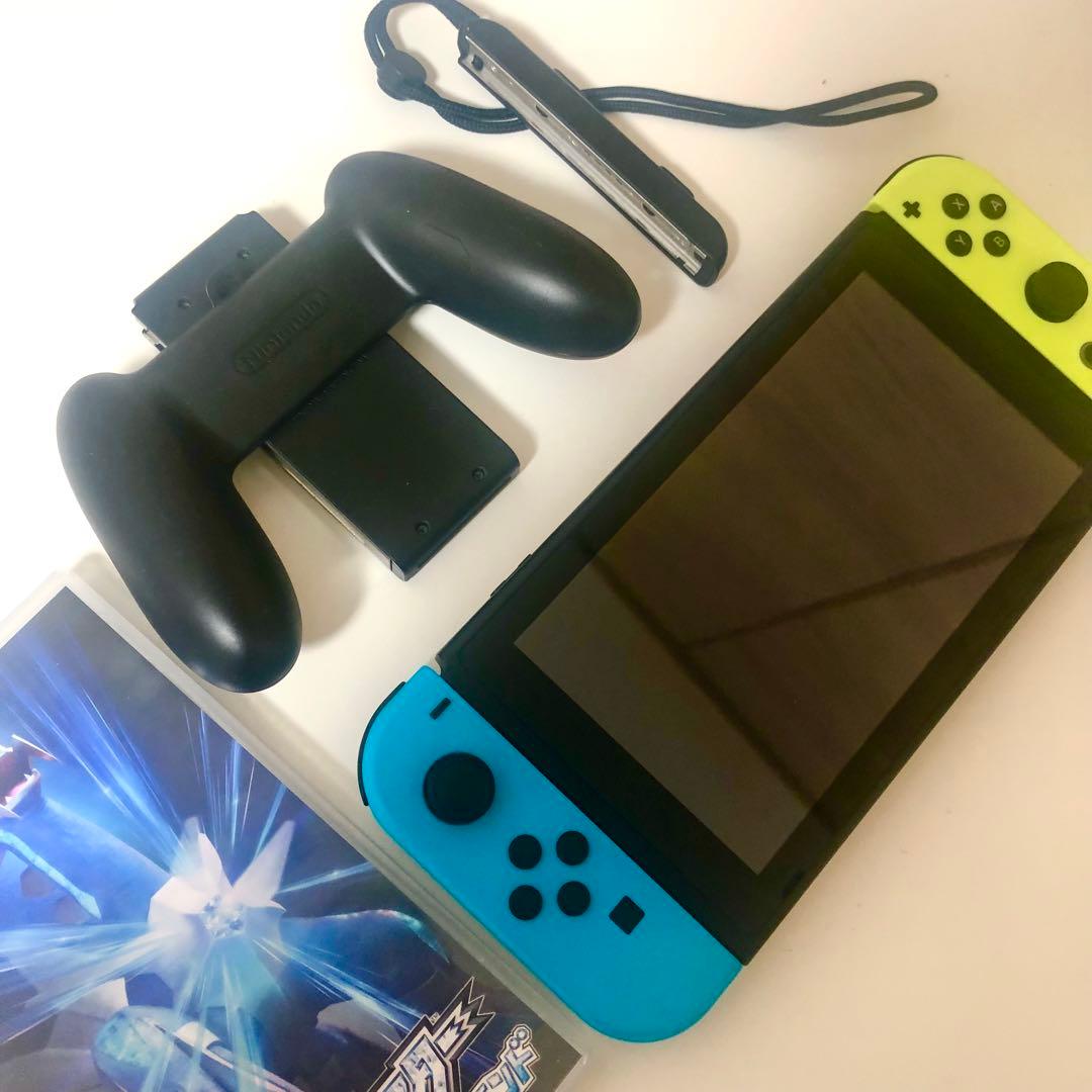Nintendo Switch 本体+備品+ポケモンブリリアントダイヤモンド