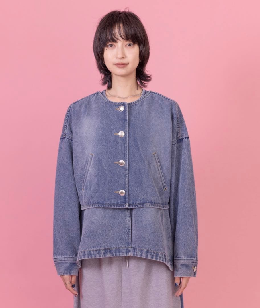 ★【新品】エイミーロウ セットアップデニムジャケット 今季新作！大人気！★