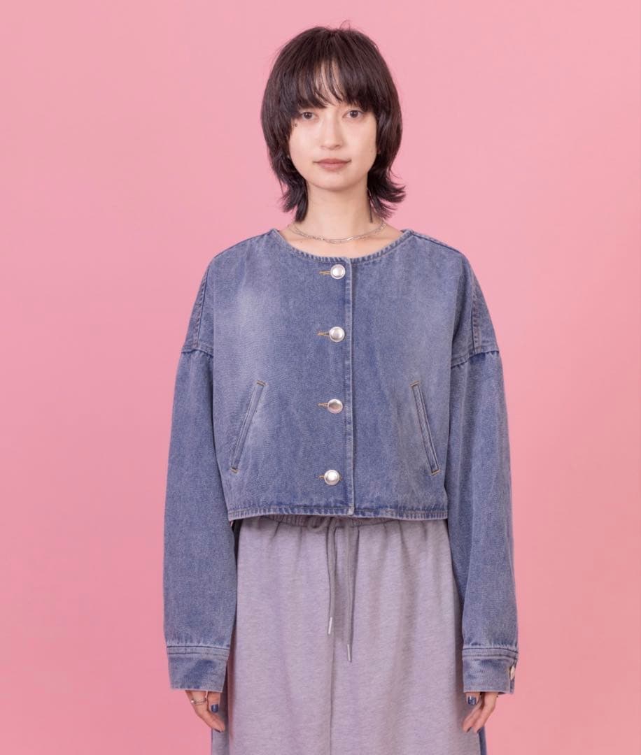 ★【新品】エイミーロウ セットアップデニムジャケット 今季新作！大人気！★