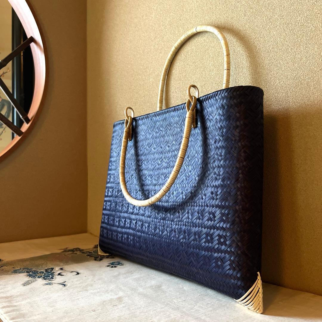 ✼••タイ王室御用達••✼プラニー工房*竹細工*伝統工芸*高級*竹籠バッグ