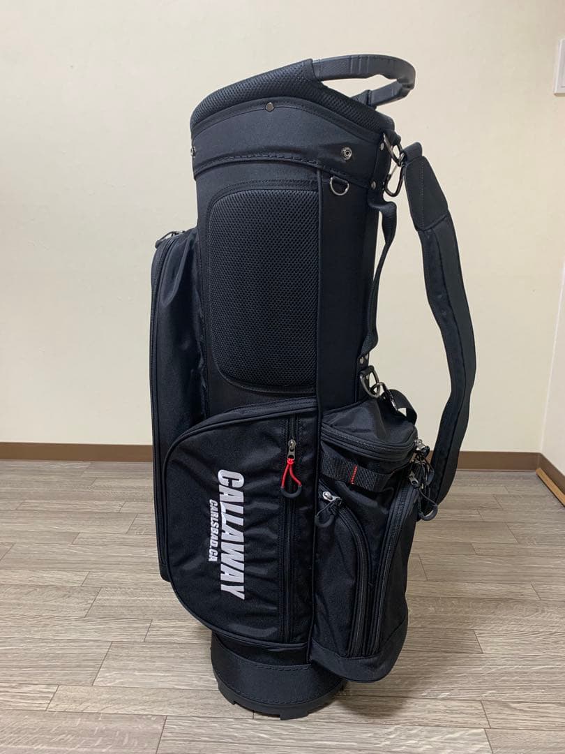 Callaway キャロウェイ　大収納力のキャディバッグ　自立式　ブラック