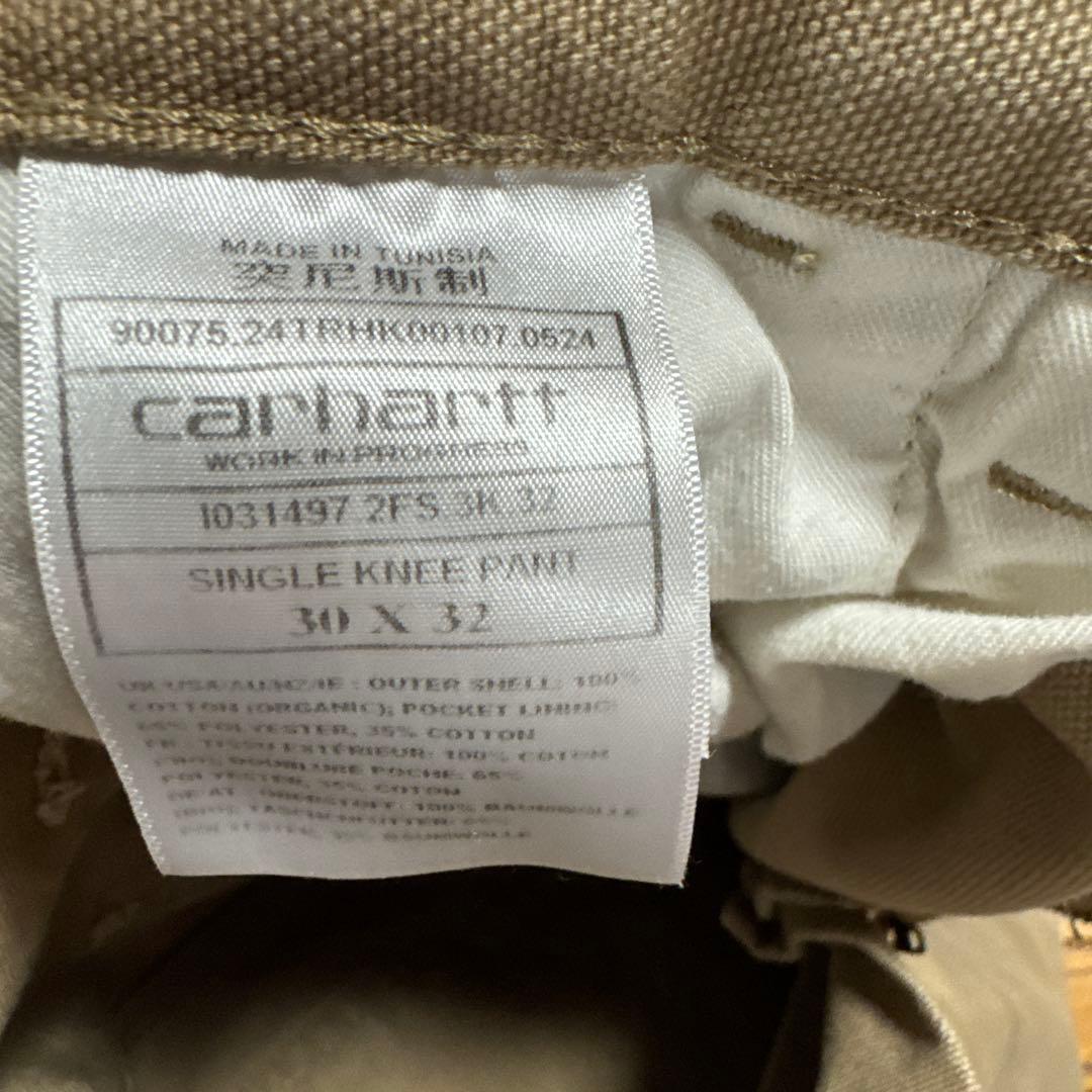 Carhartt ベージュ カーゴパンツ