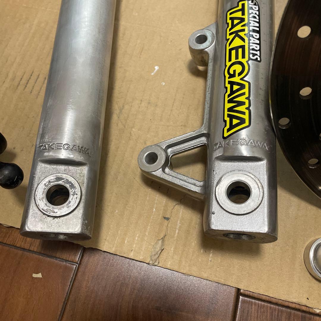 モンキー 4mini sp武川 φ30フロントフォーク ディスクキット