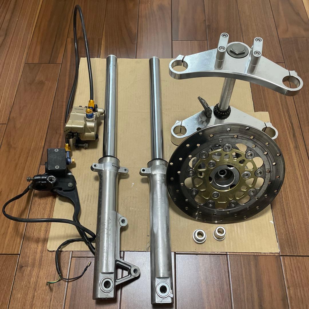 モンキー 4mini sp武川 φ30フロントフォーク ディスクキット