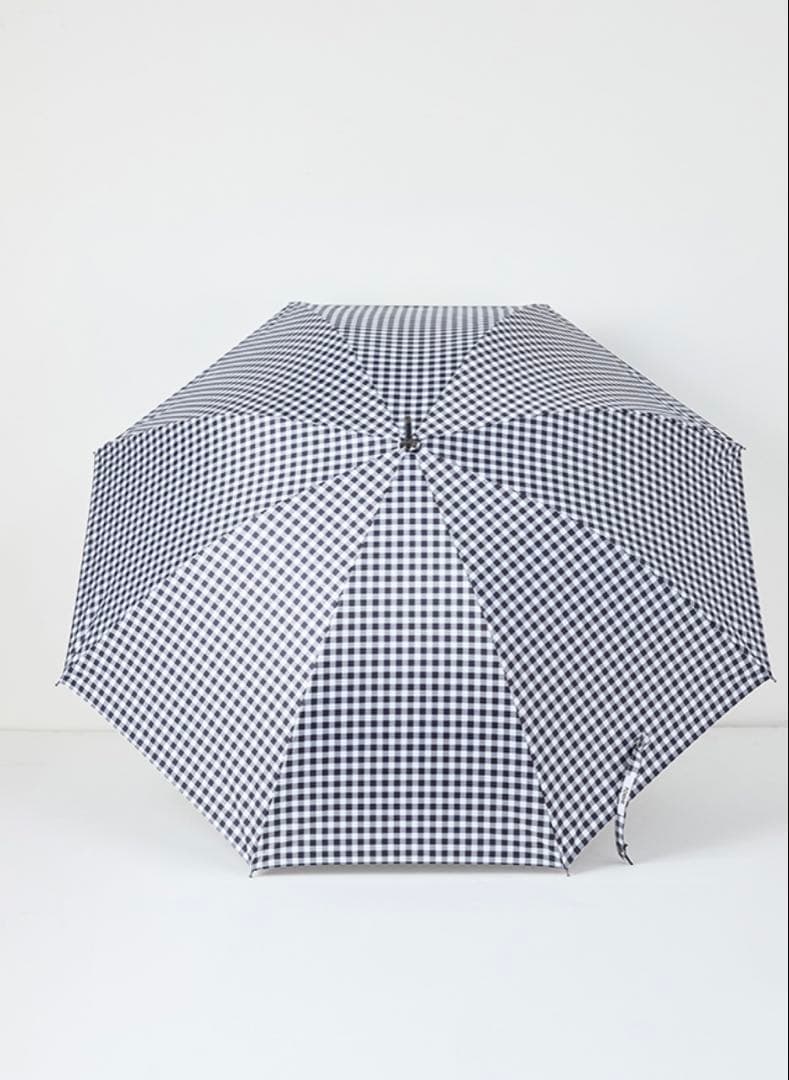 FORME 晴雨兼用日傘　ブラックギンガムチェック