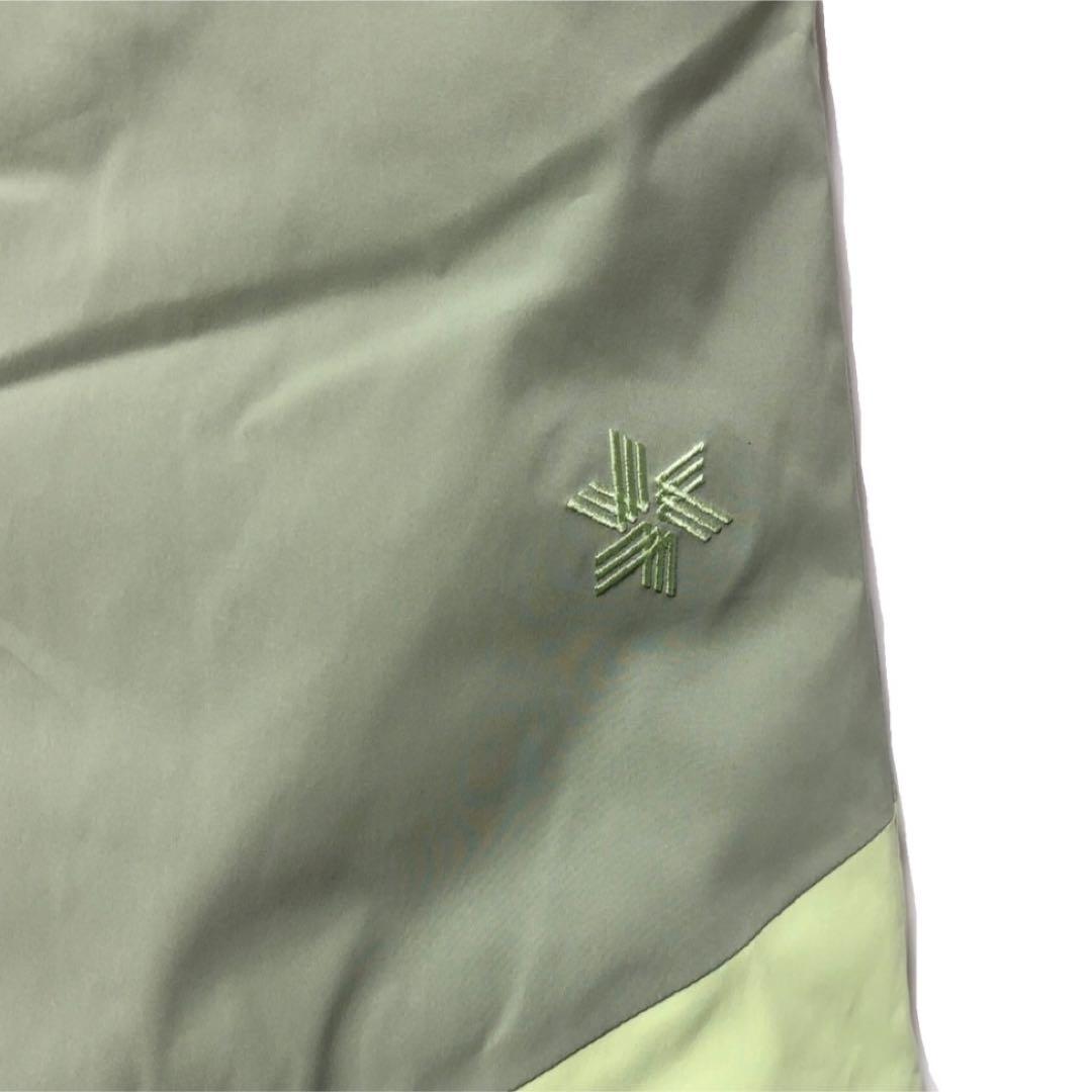 新品 ゴールドウィン ウィメンズ ツートンカラー パンツ スモーク モス L