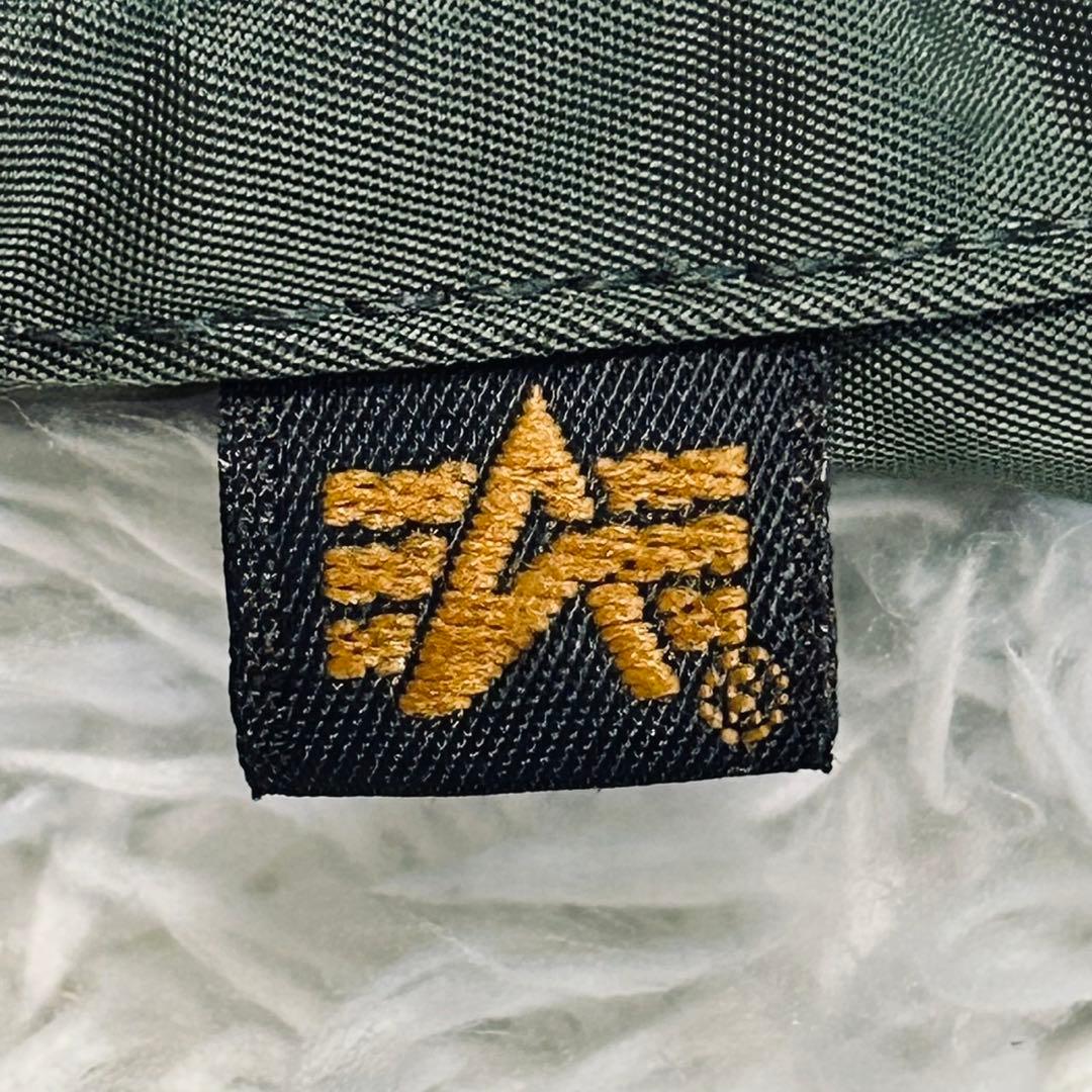 希少 90s ALPHA CWU-45 USA製 フライトジャケット ベルクロ