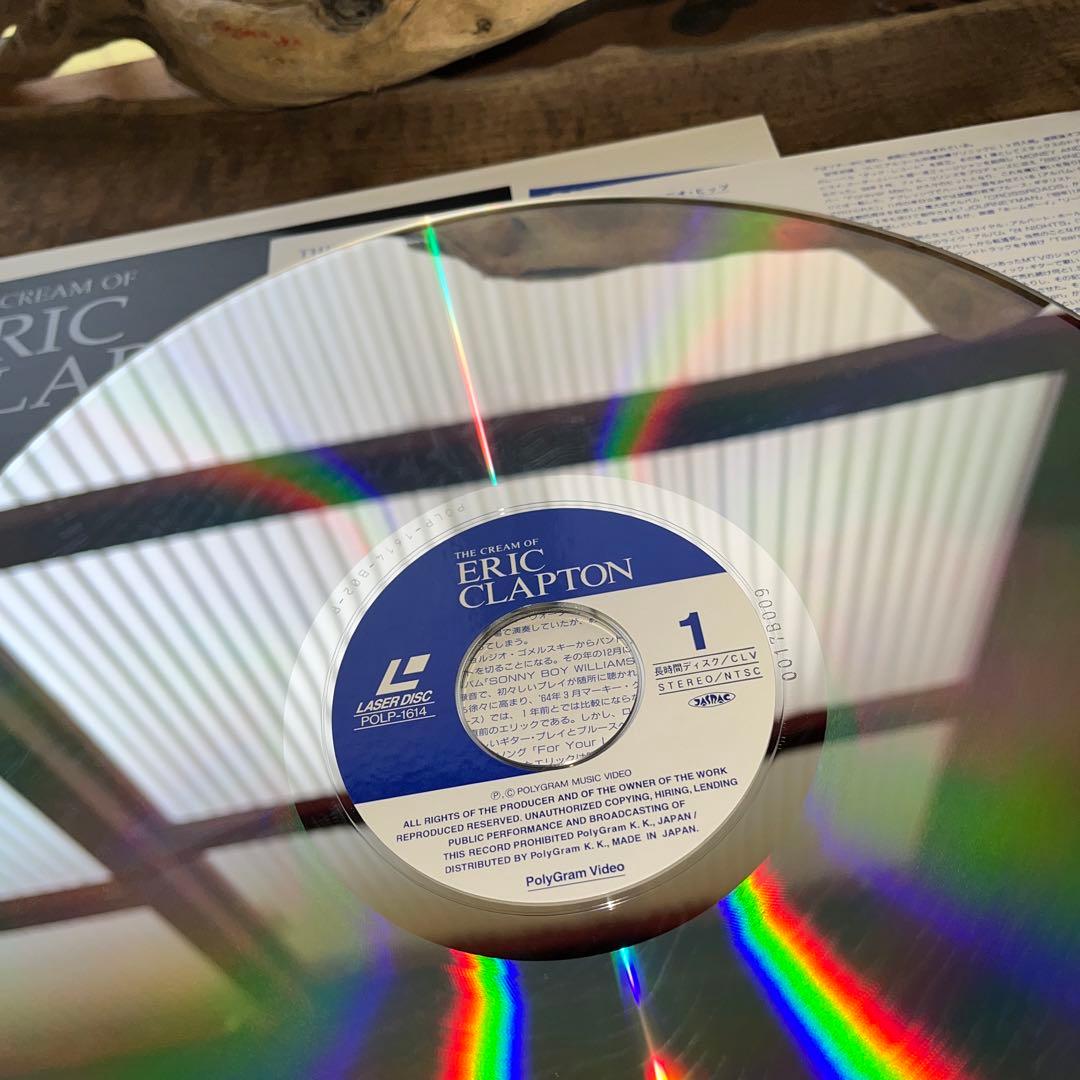 エリック・クラプトン／グレイテスト・ビデオ・ヒッツ／LD