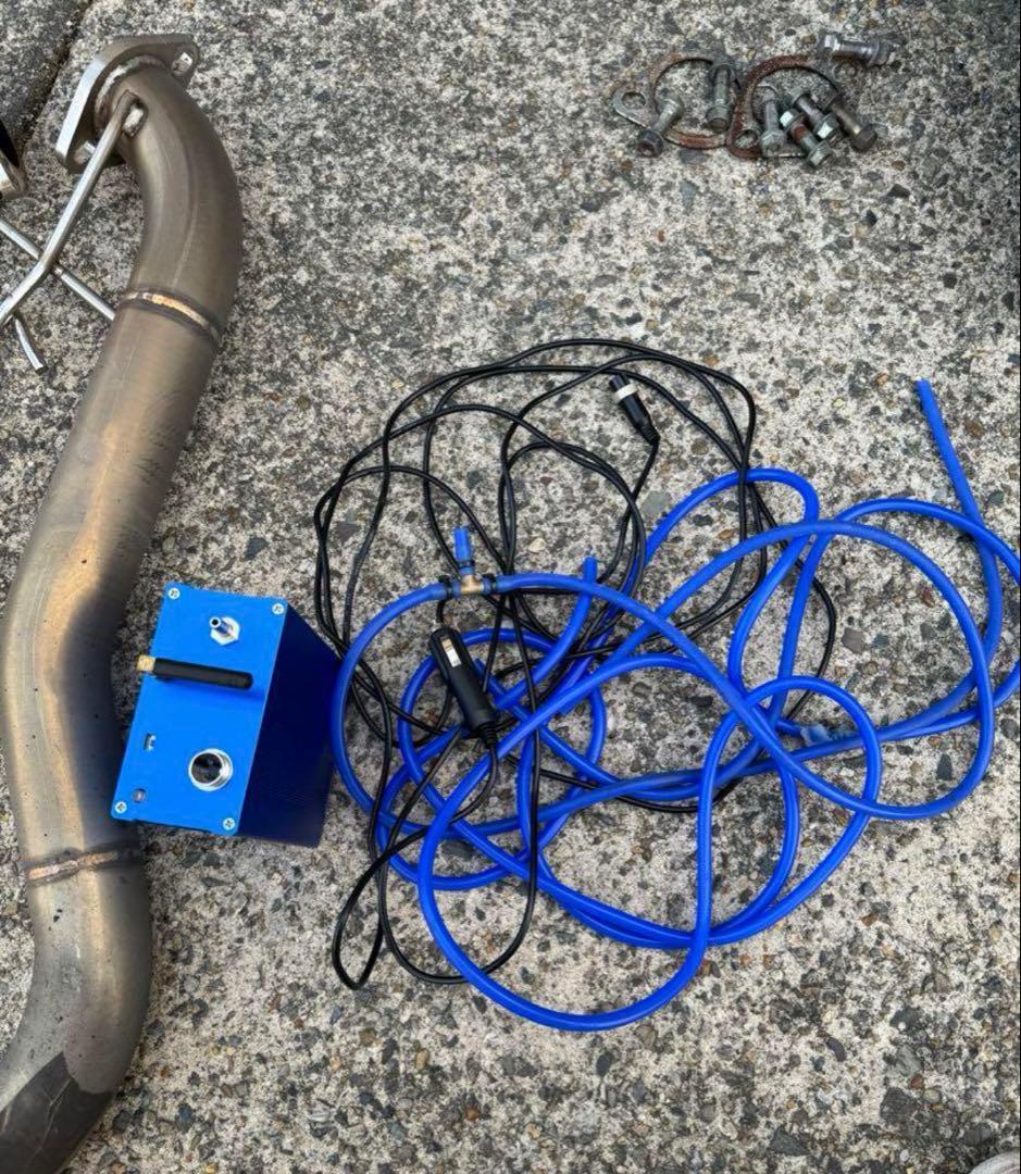 rc1 オデッセイ 変換バルブ付きリアピースマフラー2.4L