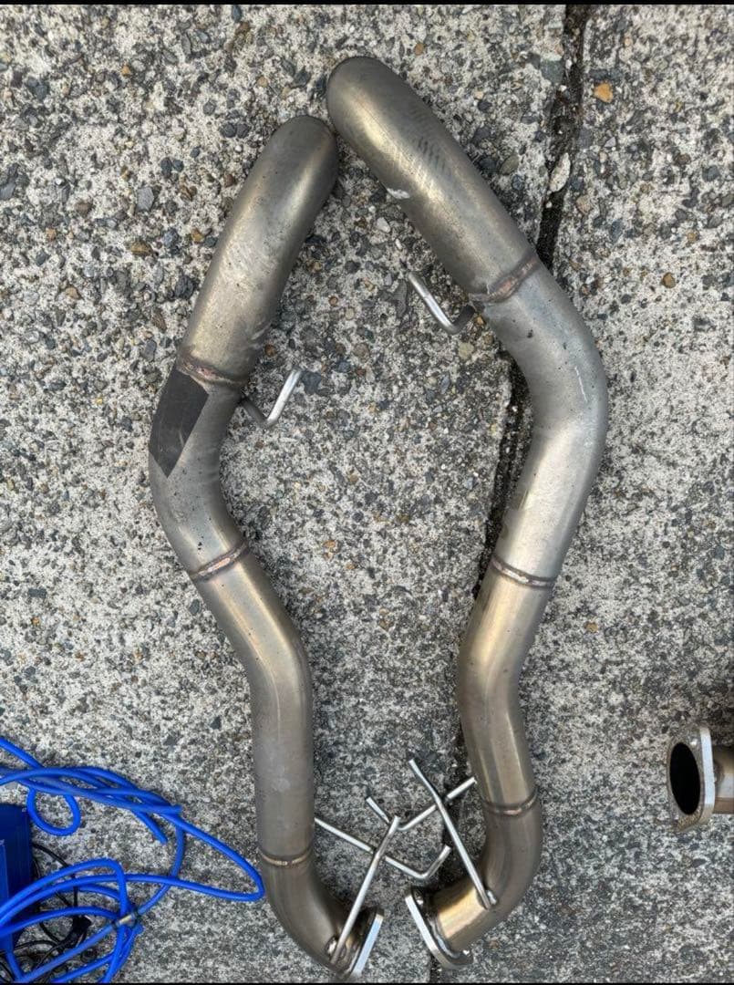 rc1 オデッセイ 変換バルブ付きリアピースマフラー2.4L