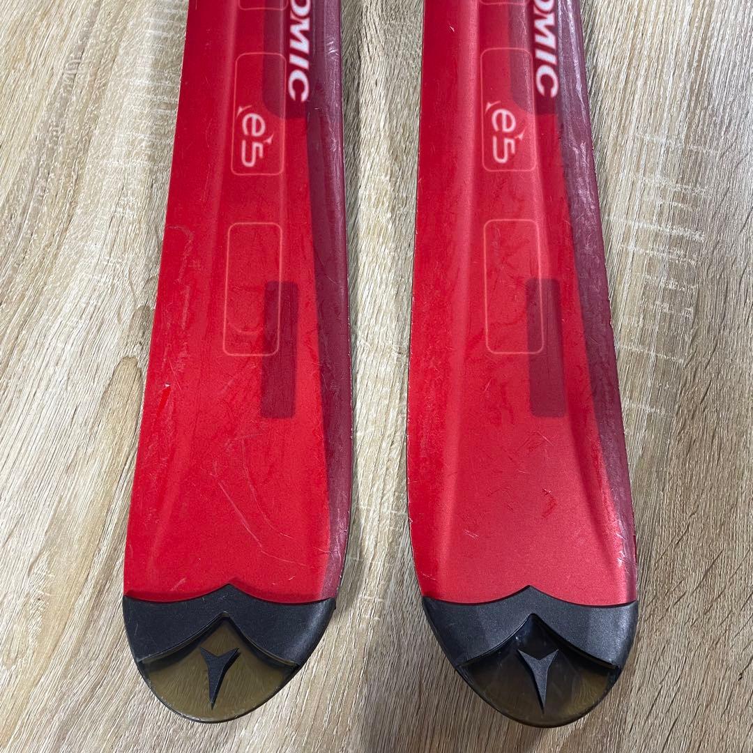 ①ATOMIC スキー板、ストック110cmセット‼︎