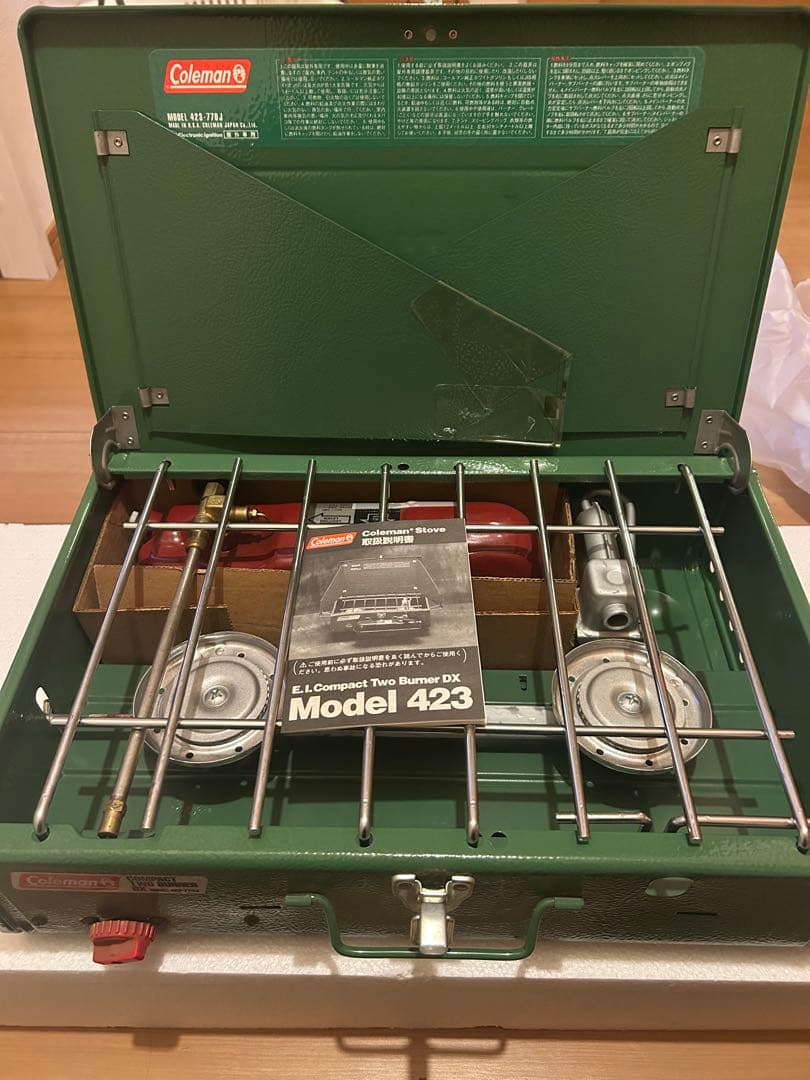 新品Caleman ツーバーナーDX 423-770J アマガエル希少廃盤品❗️
